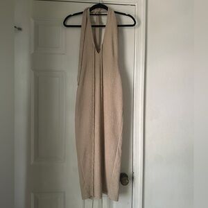 Long halter dress size -XS